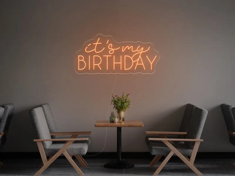 It`s My Birthday - Semn Luminos LED Neon